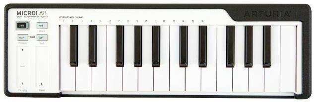 Arturia MicroLab Barva: černá