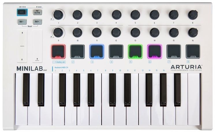 Arturia Minilab mkII Barva: bílá