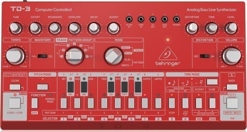 Behringer TD-3 Barva: BK (černá)