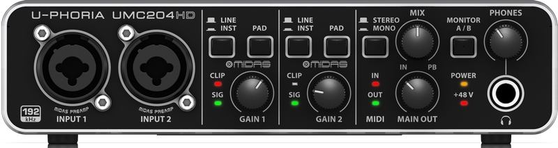 Behringer U-Phoria UMC204HD