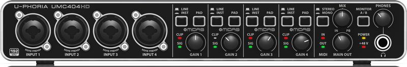 Behringer U-Phoria UMC404HD