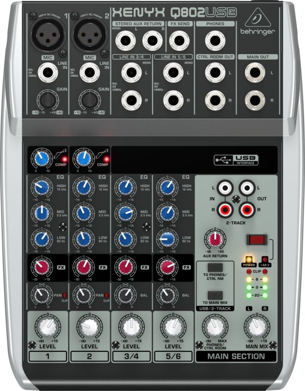 Behringer XENYX Q802USB