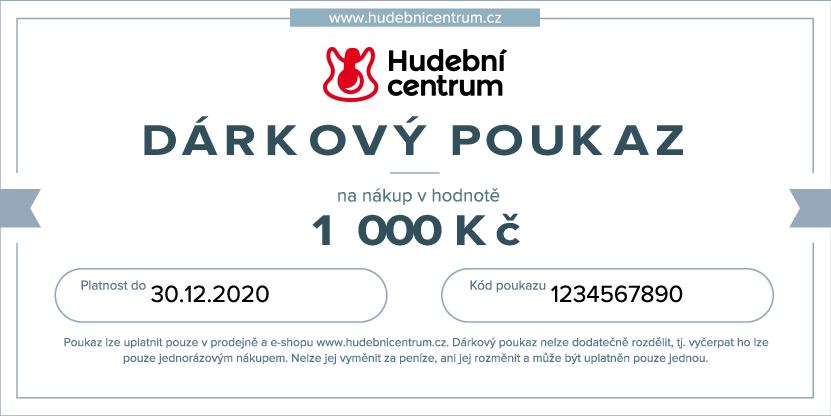 Dárkový poukaz 1000 Kč