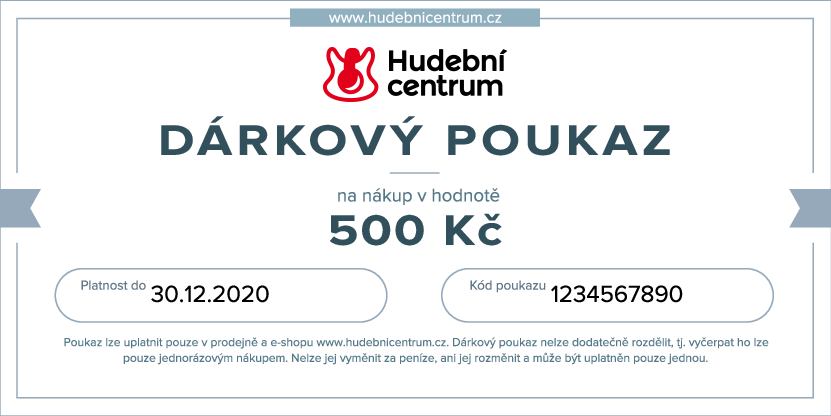 Dárkový poukaz 500 Kč