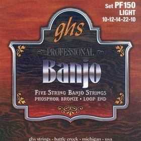 GHS Banjo 5 Phosphor Bronze Tvrdost: 010/022