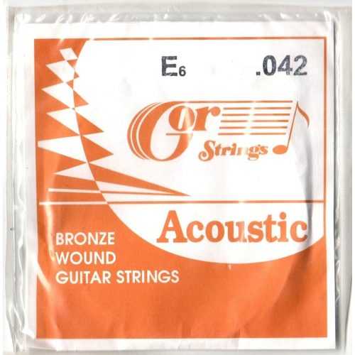 Gorstrings 0B6-93 struna akustická kytara E6