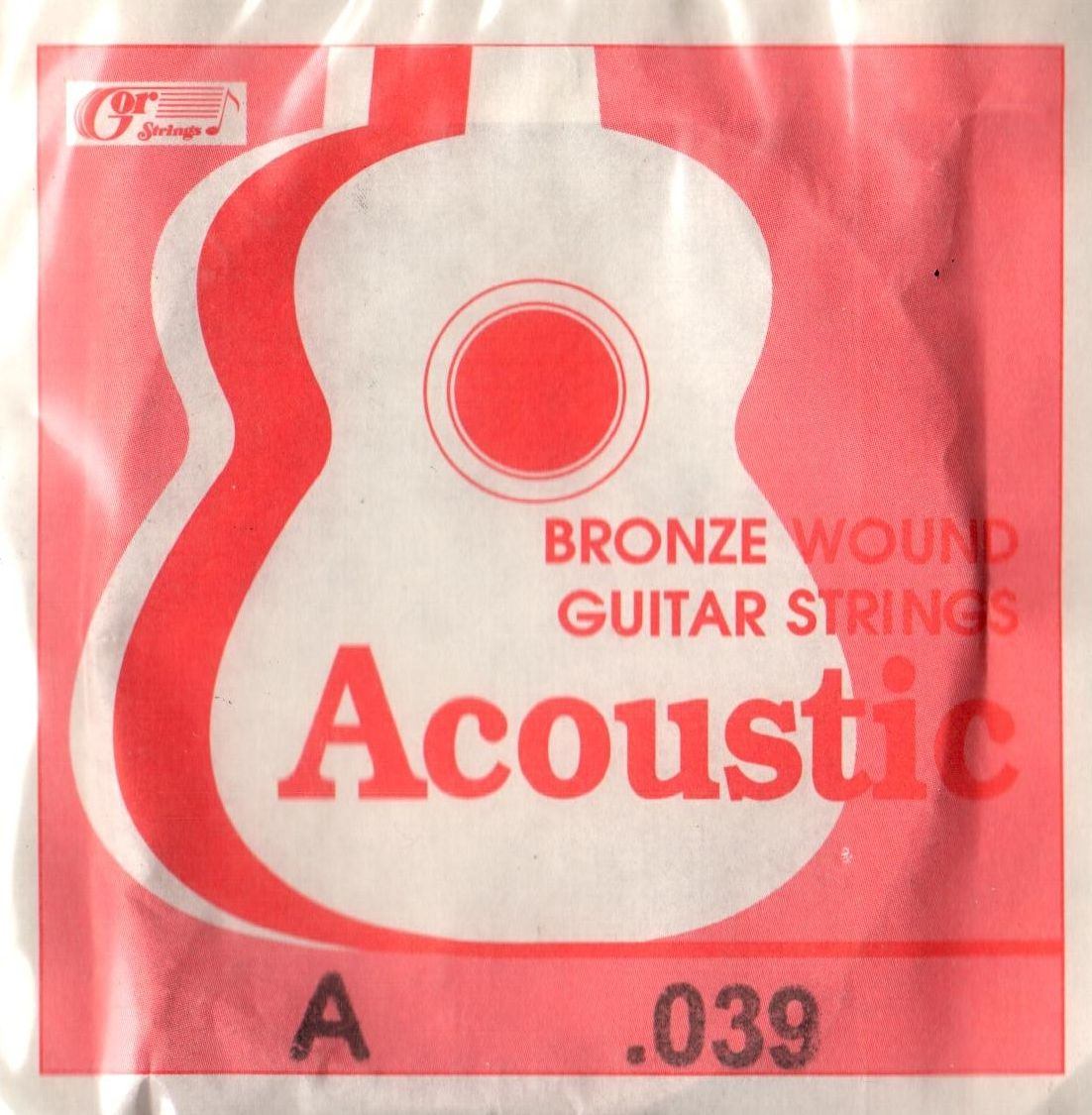 Gorstrings 2B6-92 struna akustická kytara A