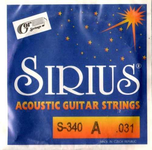 Gorstrings S340 struna akustická kytara A