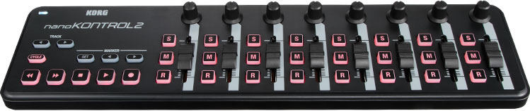 Korg nanoKONTROL2 Barva: černá