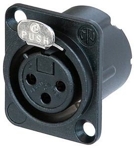 Neutrik NC3FD-LX-B