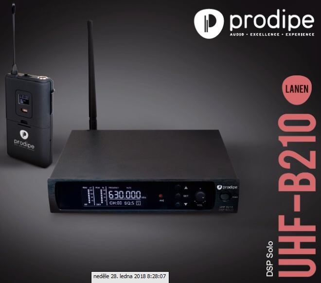Prodipe UHF B210 DSP SOLO