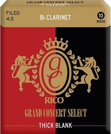 Rico Grand Concert Select RGT10BCL B klarinet Tvrdost: 3.5
