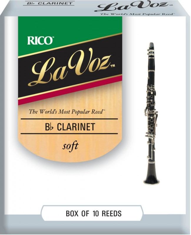 Rico La Voz RCC10 B klarinet Tvrdost: Medium Hard