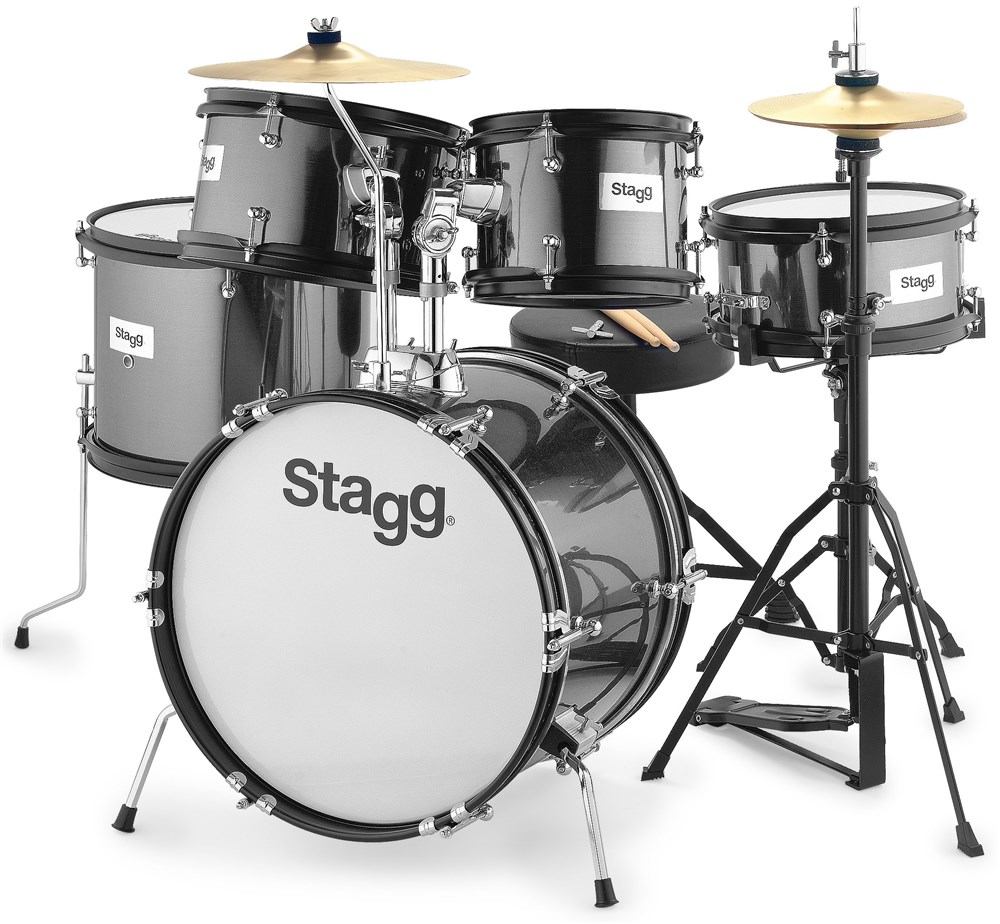 Stagg TIM JR 5/16B Barva: BK (černá)