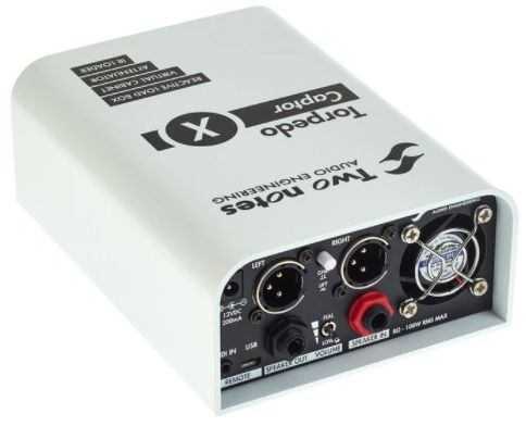 Two Notes Torpedo Captor X Impedance: 8 Ohmů