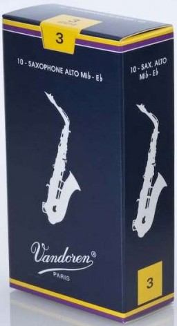 Vandoren Traditional SR21 alt sax Tvrdost: 1