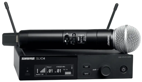 Shure SLXD24E/SM58